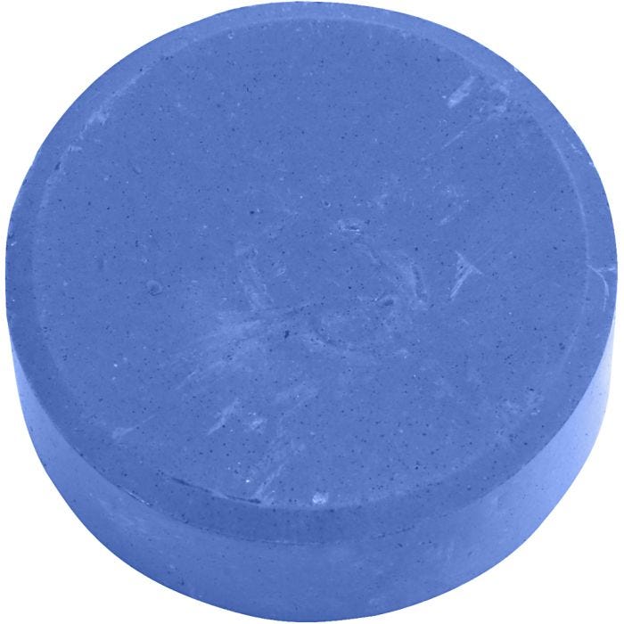 Vannfarger, H: 19 mm, dia. 57 mm, blå, 6 stk./ 1 pk.