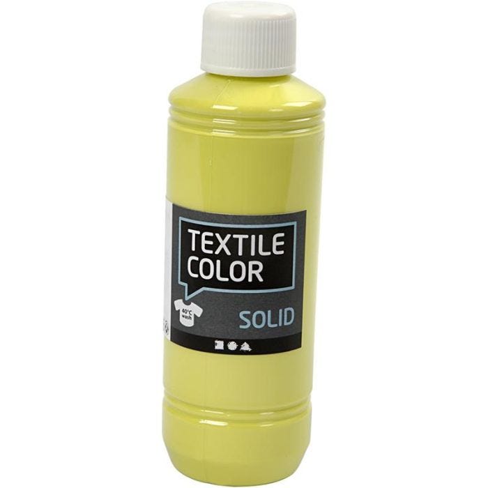 Tekstilfarge, dekkende, kiwi, 250 ml/ 1 fl.