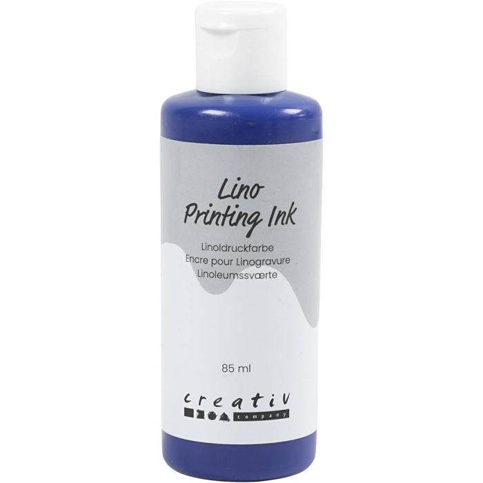 Linoleumsmaling, blå, 85 ml/ 1 fl.