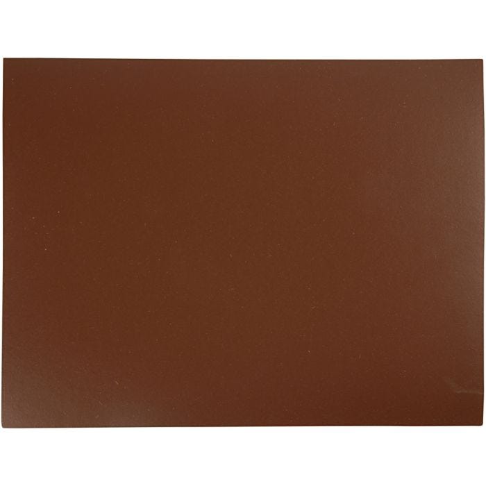 Linoleumsplate, str. 30x39 cm, tykkelse 2,5, brun, 1 stk.