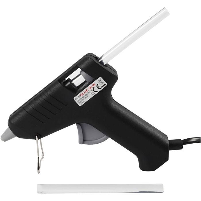 Mini limpistol, 170 °C - høytemperatur, EU, 1 stk.