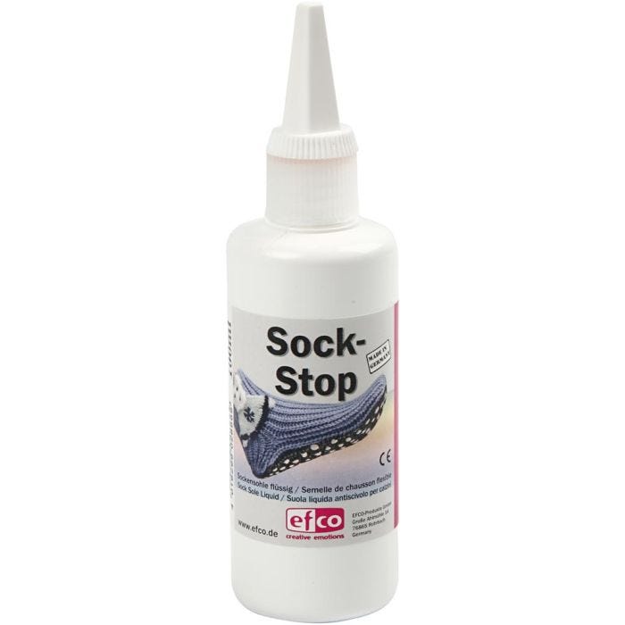 Sock-stop, råhvit, 100 ml/ 1 fl.