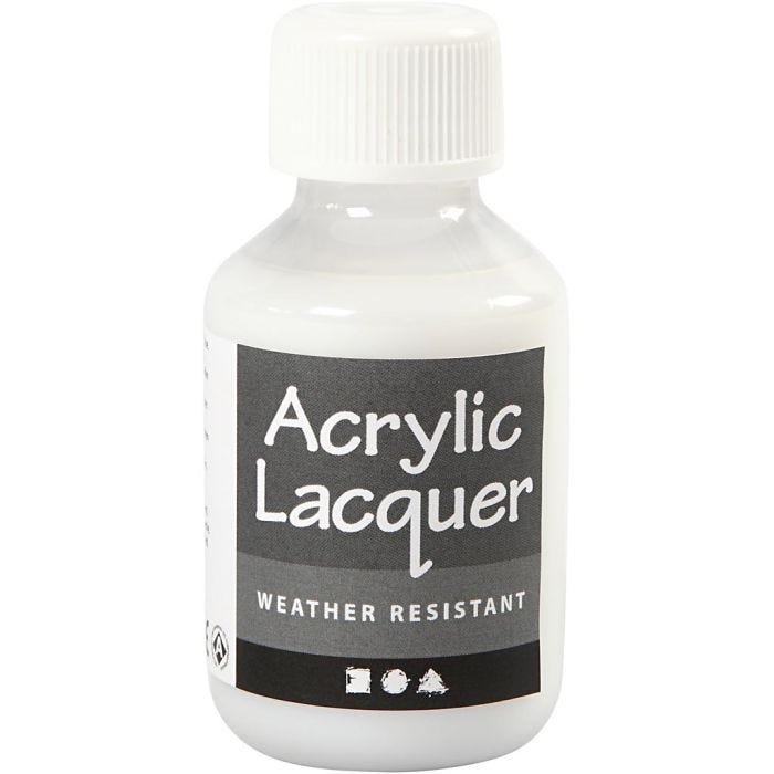 Akryllakk, 100 ml/ 1 fl.