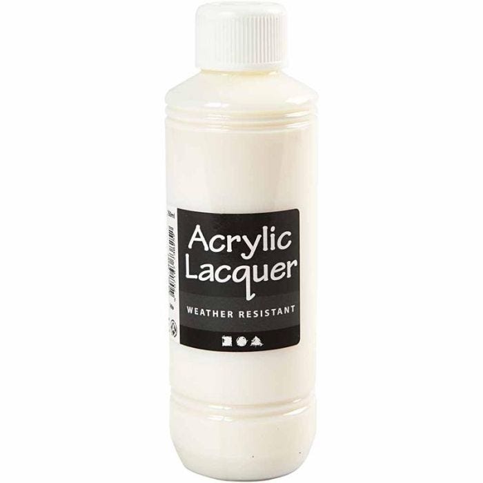 Akryllakk, 250 ml/ 1 fl.