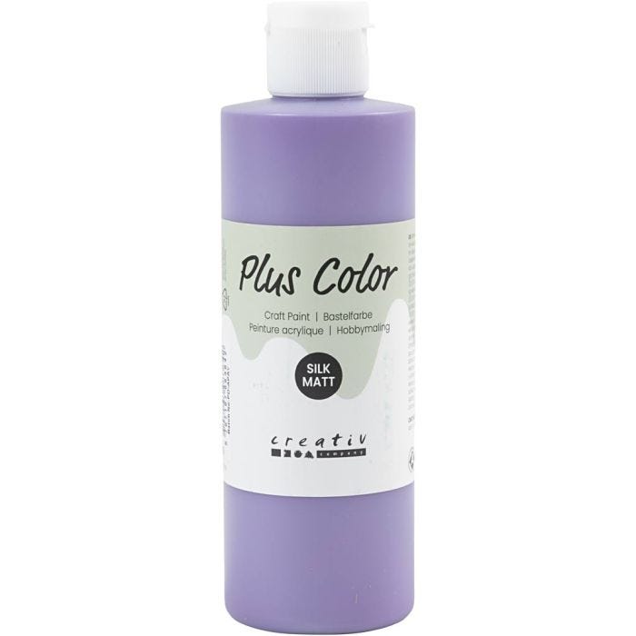 Plus Color Hobbymaling, mørk syrin, 250 ml/ 1 fl.