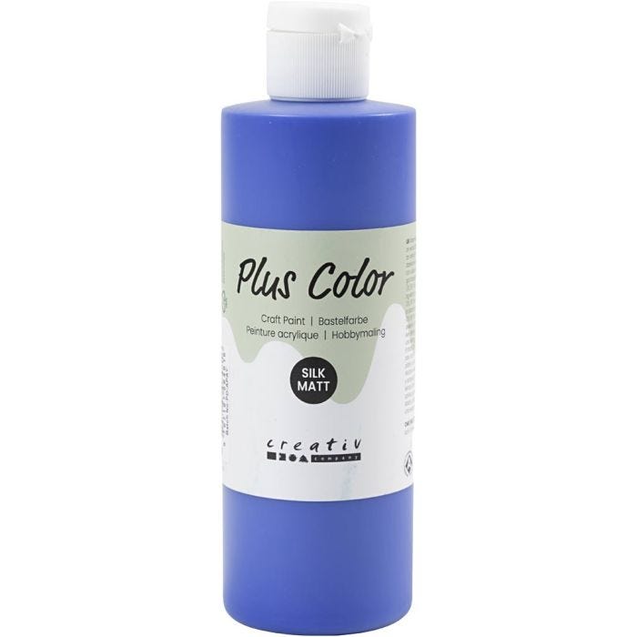Plus Color Hobbymaling, ultra marine, 250 ml/ 1 fl.