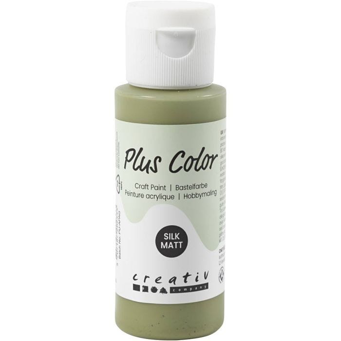 Plus Color Hobbymaling, eukalyptus, 60ml/ 1 fl.