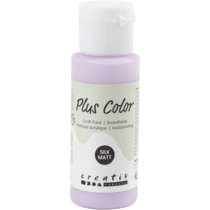 Plus Color Hobbymaling, blek syrin, 60 ml/ 1 fl.