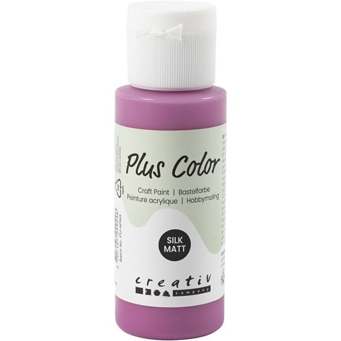 Plus Color Hobbymaling, red plum, 60 ml/ 1 fl.