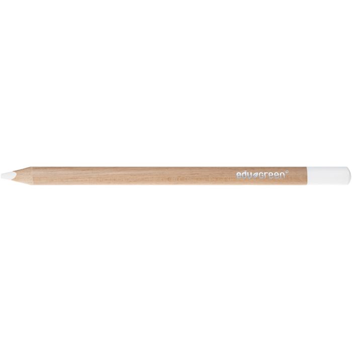 Edugreen Kraftige Fargeblyanter, mine 5 mm, hvit, 10 stk./ 1 pk.