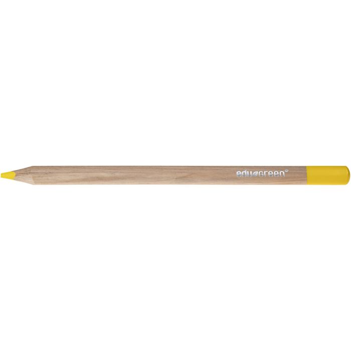 Edugreen Kraftige Fargeblyanter, mine 5 mm, gul, 10 stk./ 1 pk.