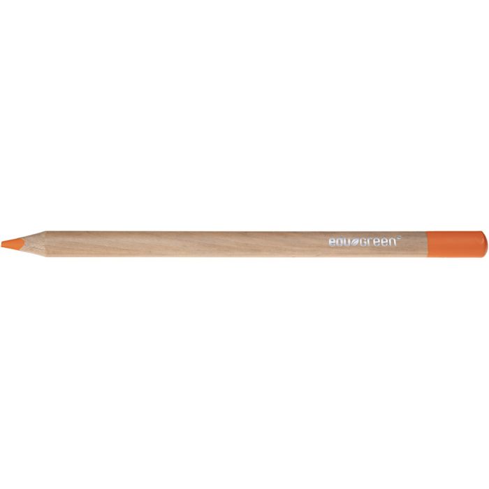 Edugreen Kraftige Fargeblyanter, mine 5 mm, orange, 10 stk./ 1 pk.