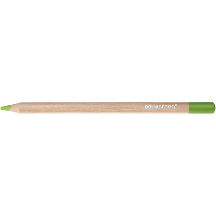 Edugreen Kraftige Fargeblyanter, mine 5 mm, lys grønn, 10 stk./ 1 pk.