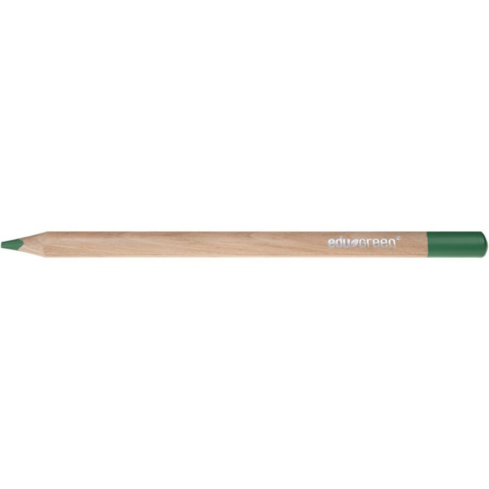 Edugreen Kraftige Fargeblyanter, mine 5 mm, grønn, 10 stk./ 1 pk.