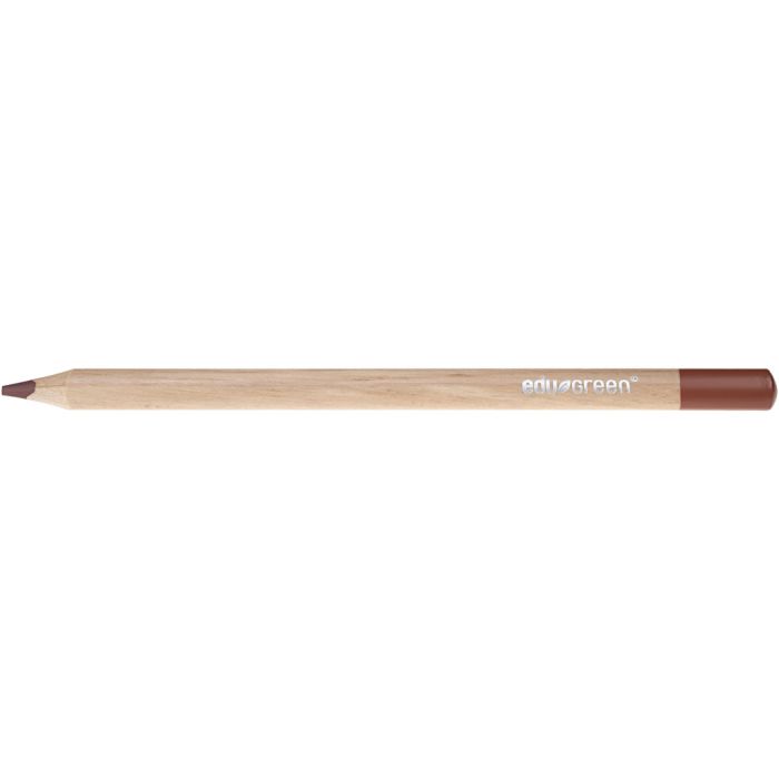 Edugreen Kraftige Fargeblyanter, mine 5 mm, brun, 10 stk./ 1 pk.