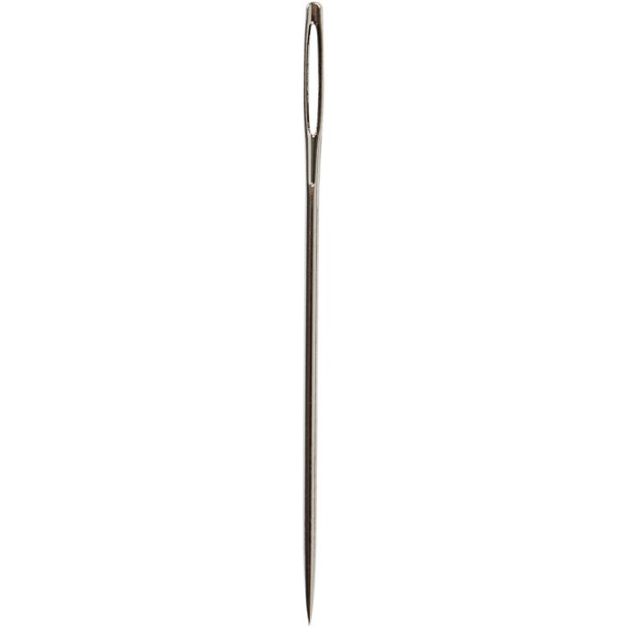 Broderinål, nr. 20, L: 43 mm, med spiss, 25 stk./ 1 pk.