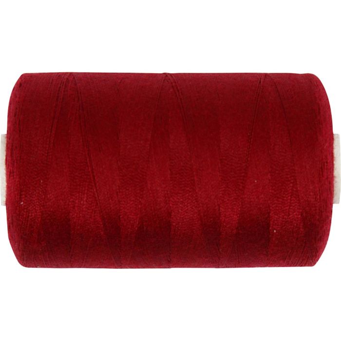 Sytråd, vinrød, 1000 m/ 1 rl.