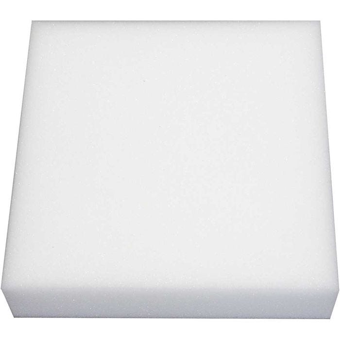 Nålefiltplate, 20x20 cm, 5 cm, 1 stk.
