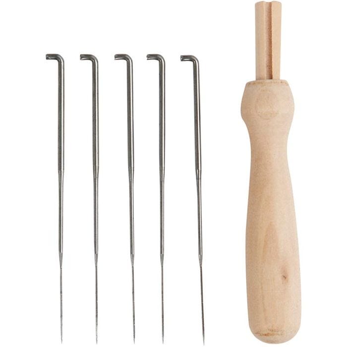 Filtnåleholder, 9 cm, 1 sett