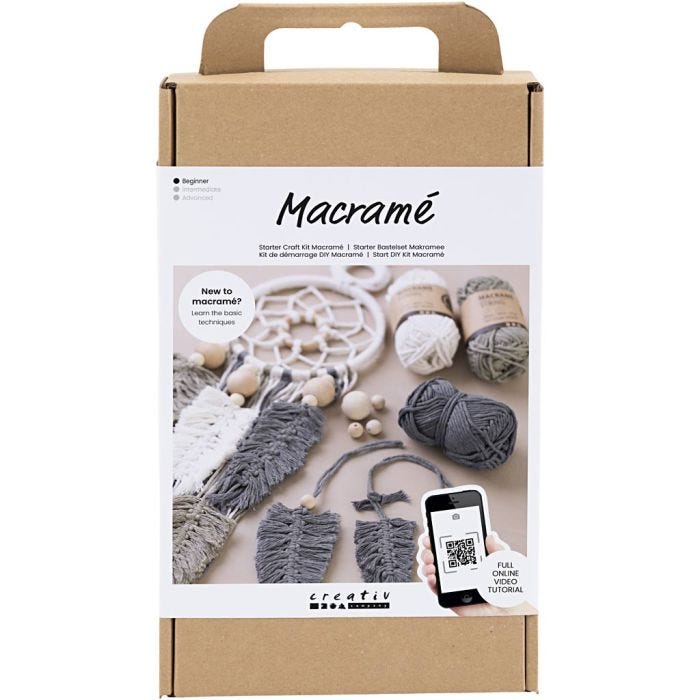 Start DIY Kit Makramè, 1 pk.