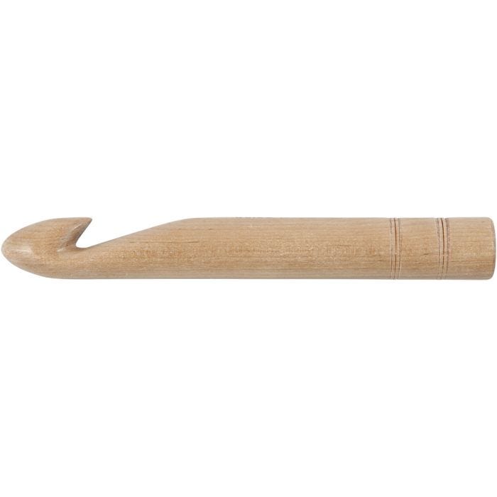 Heklenål, 30, L: 23 cm, str. 30 mm, 1 stk.