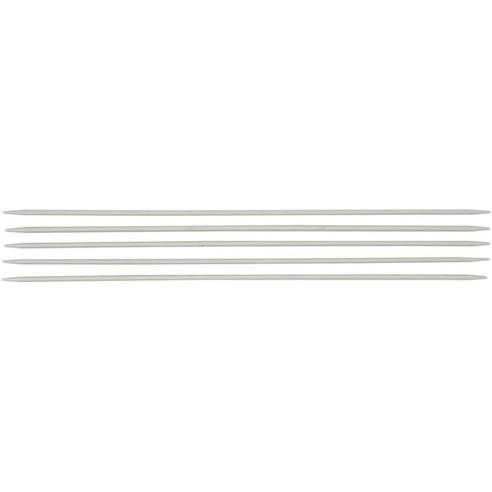Strømpepinne, L: 20 cm, str. 2,5 mm, 1 sett