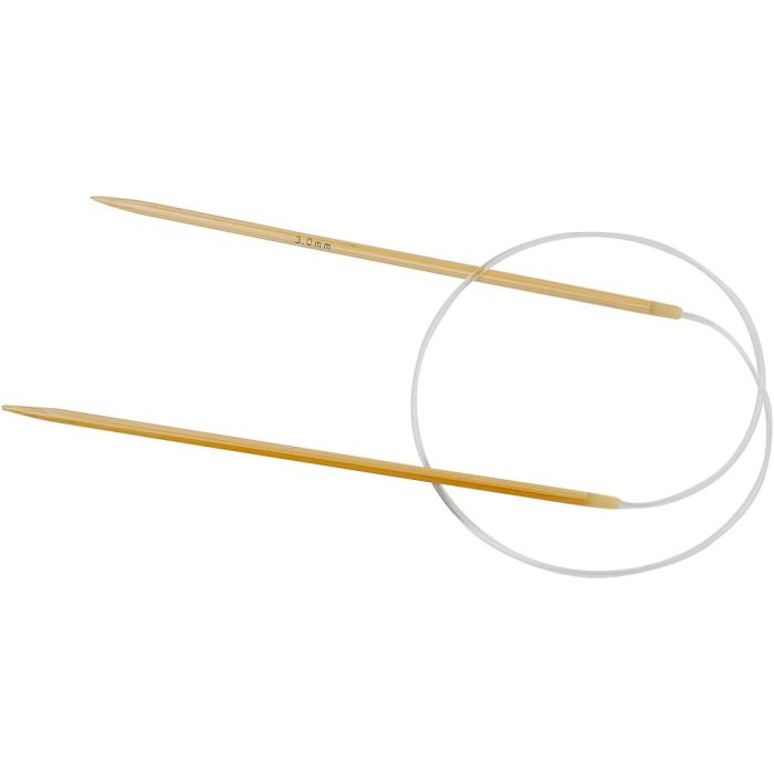 Rundpinne, L: 60 cm, str. 3 mm, 1 stk.