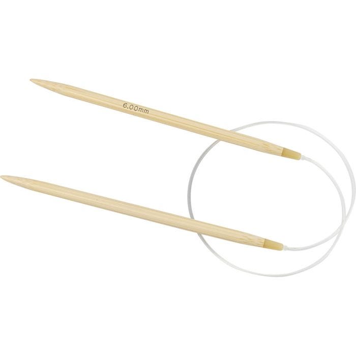 Rundpinne, 60 cm, 6 mm, 1 stk.