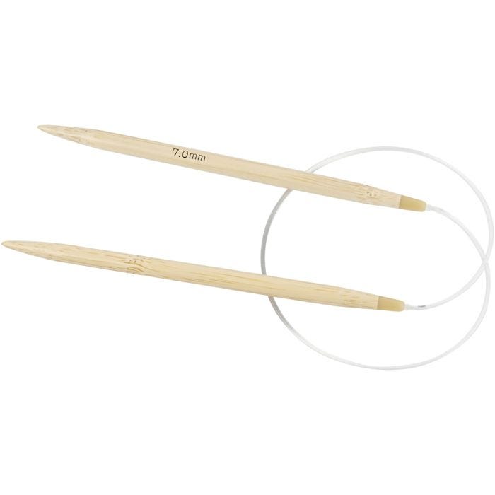 Rundpinne, 60 cm, 7 mm, 1 stk.