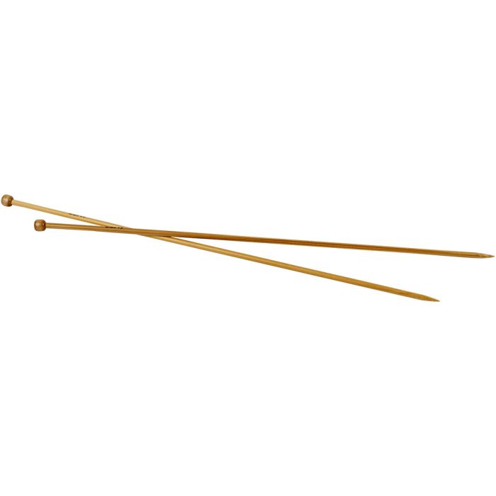 Strikkepinne, 35 cm, 4,5 mm, 1 par