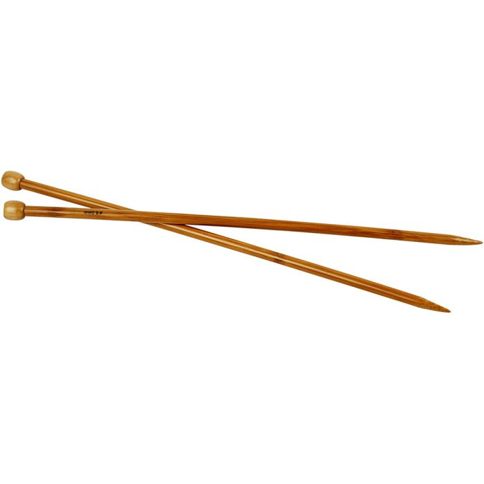 Strikkepinne, L: 35 cm, str. 8 mm, 1 par