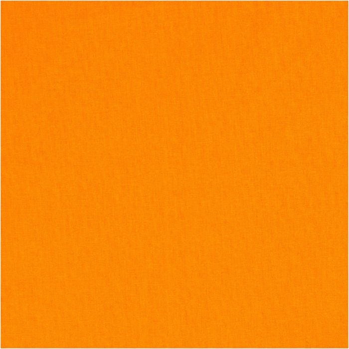 Stoff, B: 145 cm, 140 g, orange, 10 m/ 1 rl.