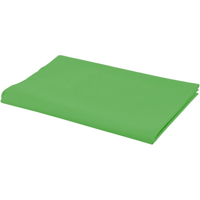 Stoff, B: 145 cm, 140 g, grønn, 1 m