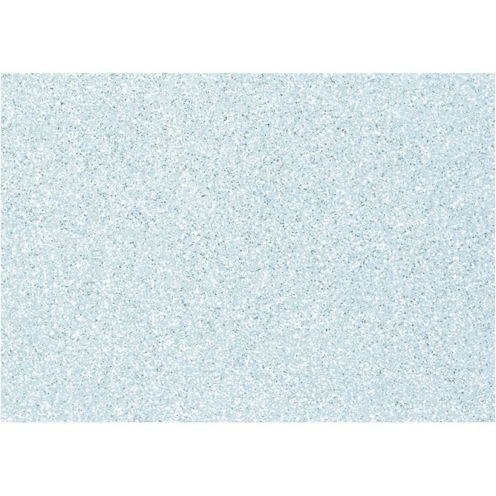 Hobbyfilt, A4, ark 210x297 mm, tykkelse 1 mm, lys blå, 10 ark/ 1 pk.