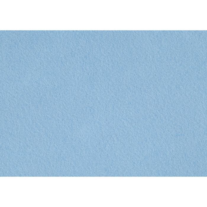 Hobbyfilt, A4, ark 210x297 mm, tykkelse 1,5-2 mm, lys blå, 10 ark/ 1 pk.