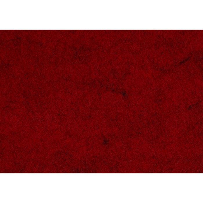 Hobbyfilt, A4, ark 210x297 mm, tykkelse 1,5-2 mm, melert, rød, 10 ark/ 1 pk.