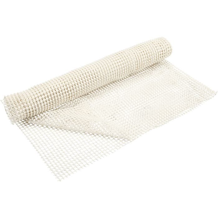 Sklisikkert underlag, B: 100 cm, hvit, 150 cm/ 1 rl.