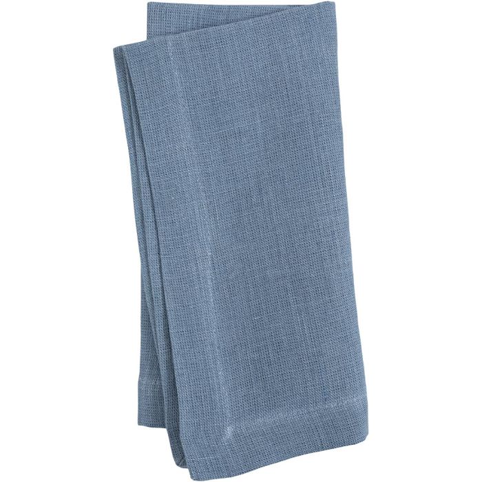 Stoffserviett, str. 42x42 cm, 185 g, dueblå, 2 stk./ 1 pk.