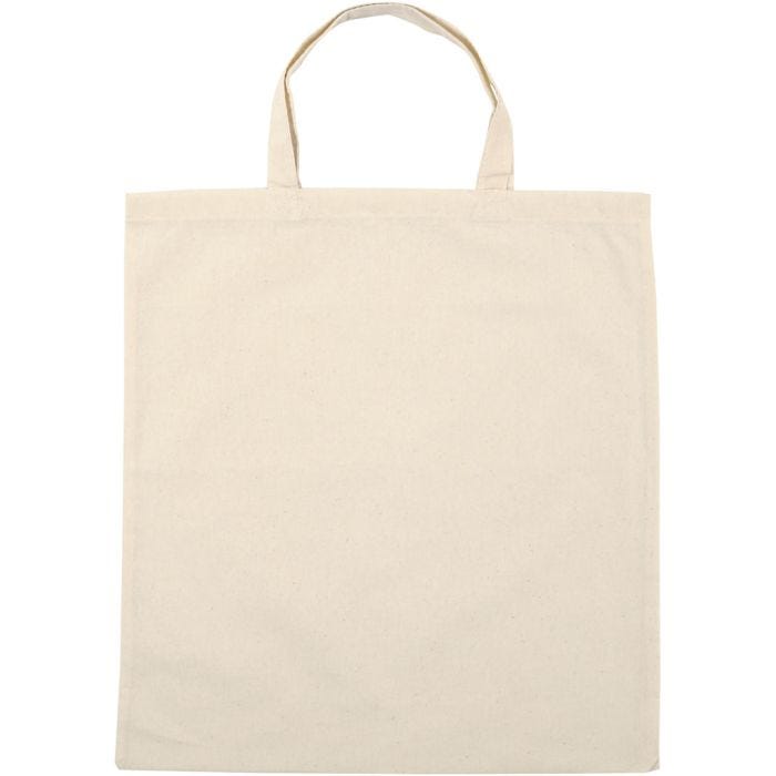 Handlepose , str. 38x42 cm, 145 g, lys natur, 5 stk./ 1 pk.