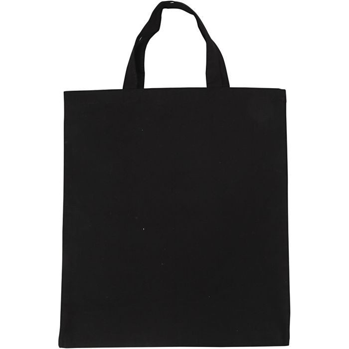 Handlepose , str. 38x42 cm, 135 g, svart, 1 stk.