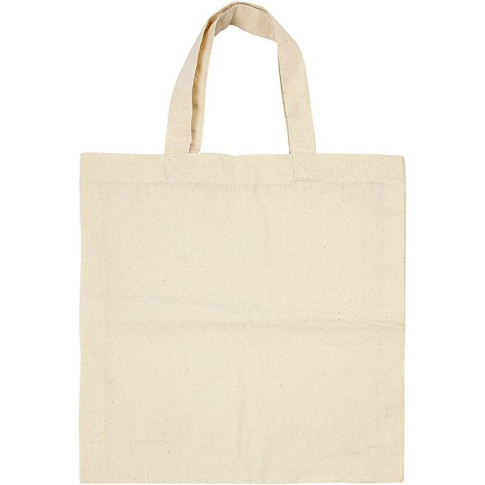 Handlepose , str. 27,5x30 cm, 135 g, lys natur, 5 stk./ 1 pk.