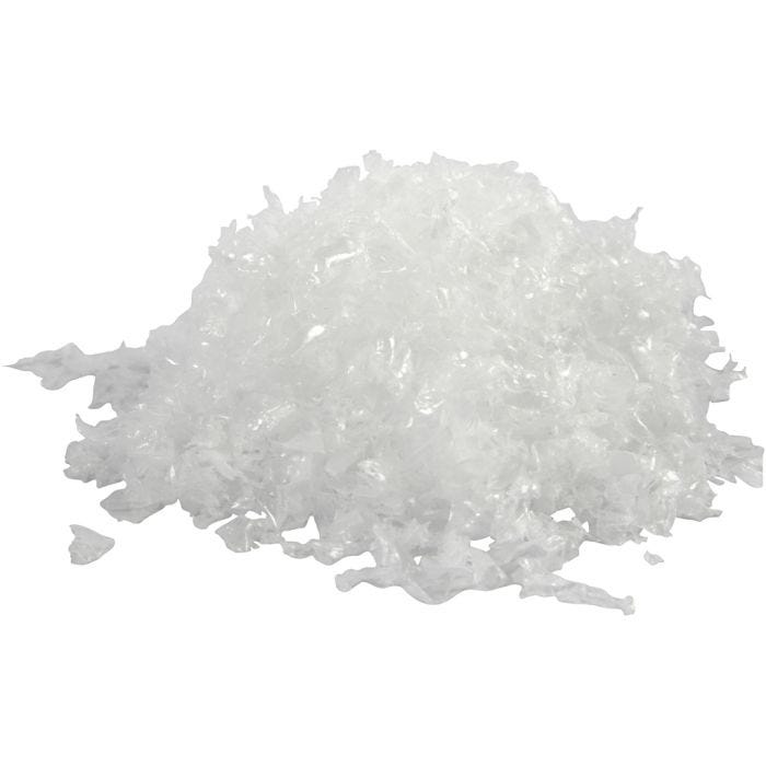 Kunstig snø, transparent, 50 g/ 1 pose