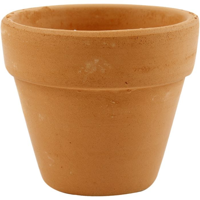 Urtepotte, H: 6,5 cm, dia. 7 cm, 24 stk./ 1 pk.