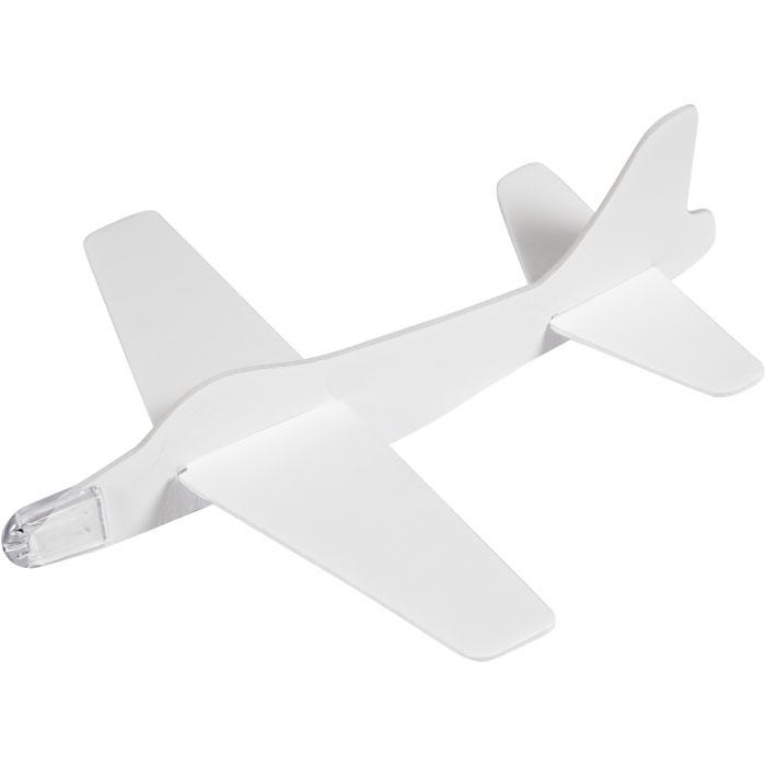 Fly, L: 19 cm, B: 17,5 cm, hvit, 2 stk./ 1 pk.