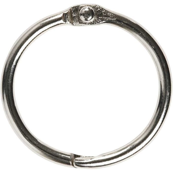 Bokring, 25 mm, 2,7 mm, 10stk./ 1 pk.