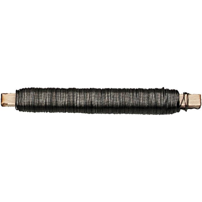 Vindseltråd, tykkelse 0,5 mm, svart, 10x50 m/ 1 pk.