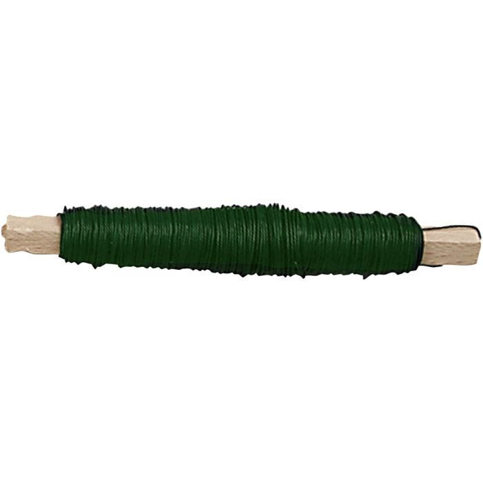 Vindseltråd, tykkelse 0,5 mm, grønn, 10x100 g, 10x50 m/ 1 pk.