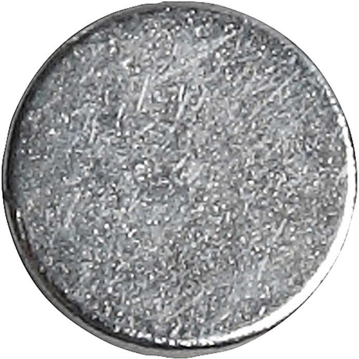 Kraftig magnet ”NdFeB” , dia. 10 mm, tykkelse 2 mm, 100 stk./ 1 pk.