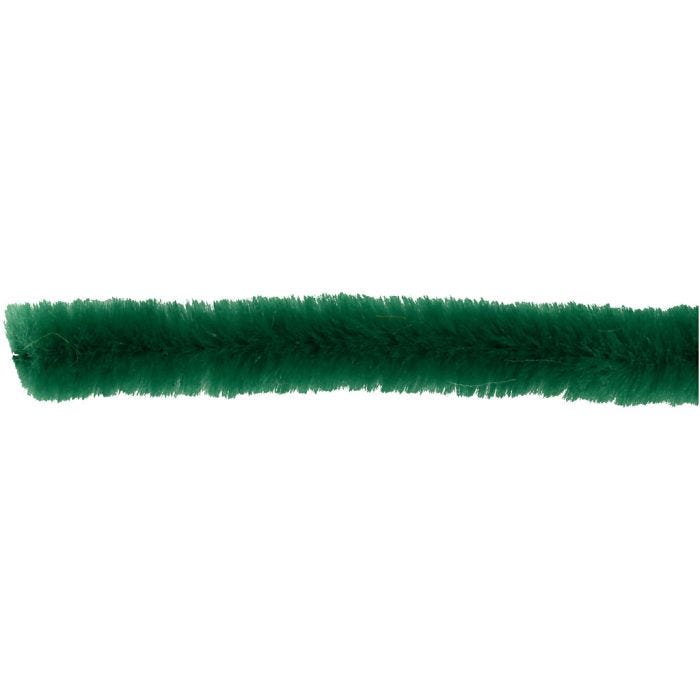 Piperenser, L: 30 cm, tykkelse 6 mm, mørk grønn, 50 stk./ 1 pk.