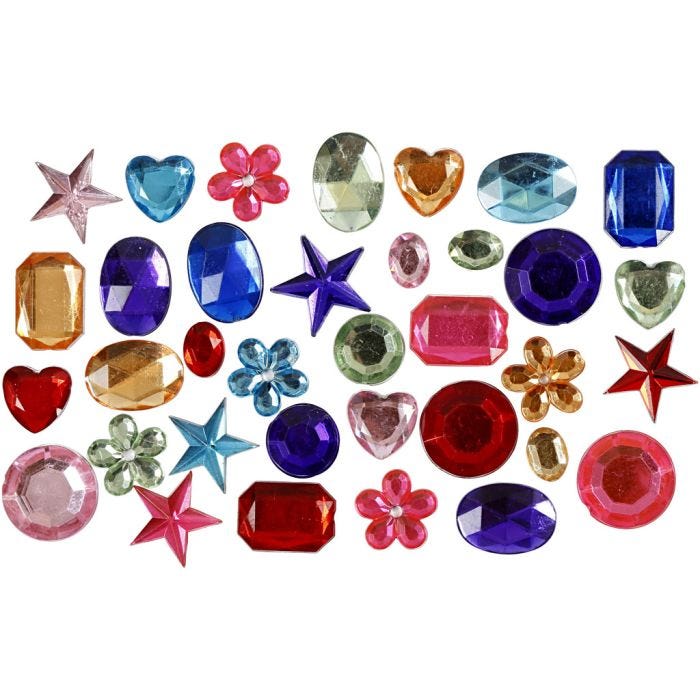 Rhinsten , str. 10-15 mm, 15 g/ 1 pk.